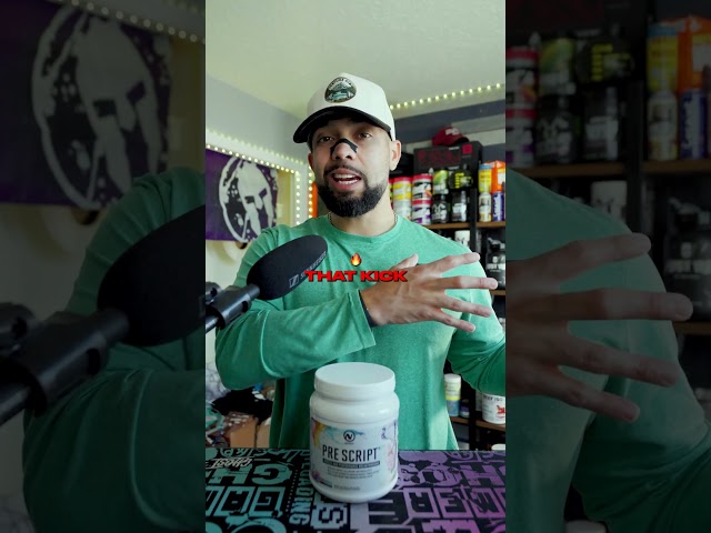 Nutristat Pre Script: The Daily Driver Pre-Workout with 3g Betaine for True Performance