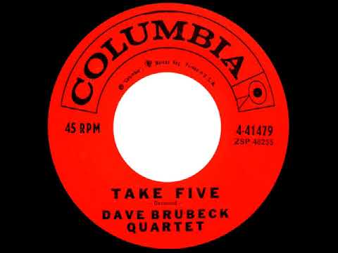 Dave Brubeck Quartet - Take Five [Columbia 41479, 45 rpm, 1959, mono]