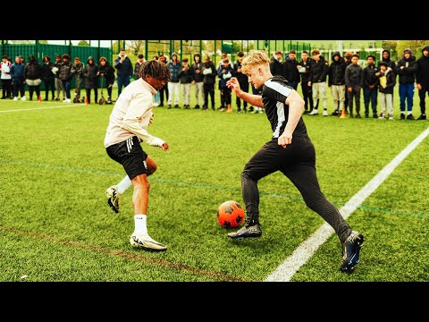UK's FASTEST Premier League Academy Baller!! Can he DOMINATE again? (1v1's for £1000)