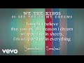 We The Kings - See You In My Dreams (Lyric ...