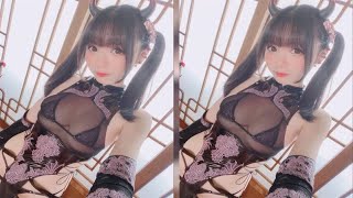 最新ニュース -  「どっちがいい？」霜月、透明美白肌透けるサキュバスコスプレ公開