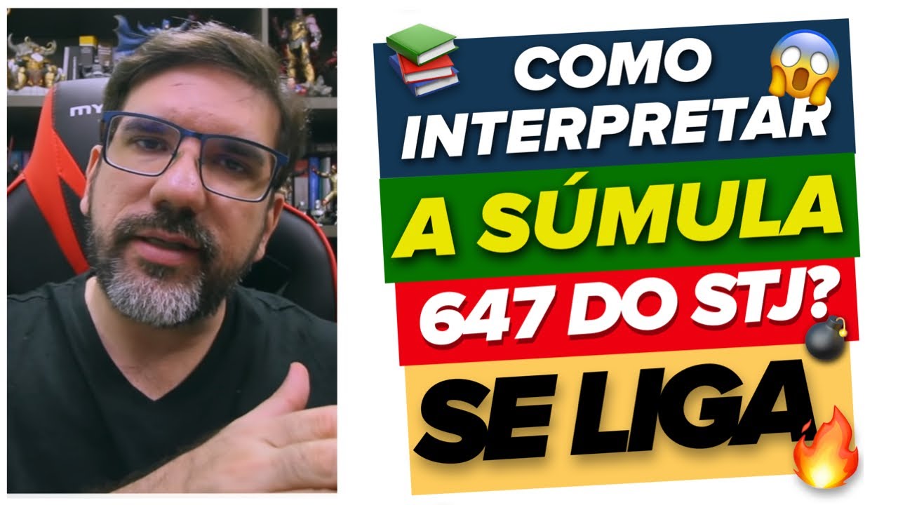 🔴😱 NOVO ENTENDIMENTO SOBRE A SÚMULA 647 DO STJ - IMPORTANTE PARA CONCURSOS DE PROCURADOR 🔴