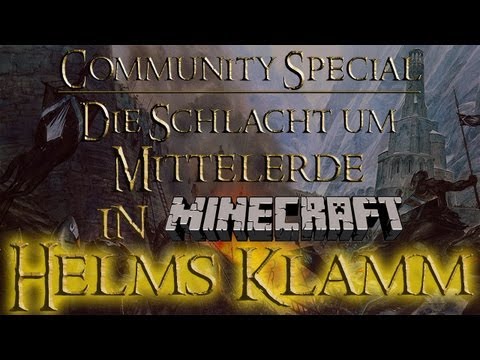 Herr der Ringe die Schlacht um Mittelerde in Minecraft - Auswahl [Helms Klamm]