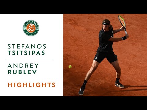 Stefanos Tsitsipas vs Andrey Rublev - Quarterfinals Highlights I Roland-Garros 2020