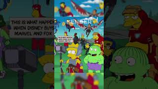 OS VINGADORES DE SPRINGFIELD #simpsons