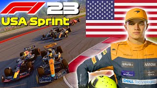 F1 23 - Let's Make Norris World Champion: USA Sprint