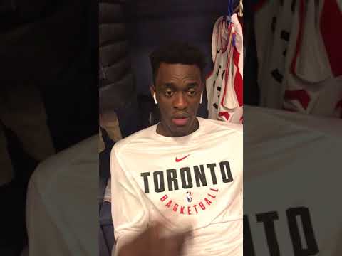 Pascal Siakam’s Interview For Hoops.co.il / Brooklyn vs Toronto