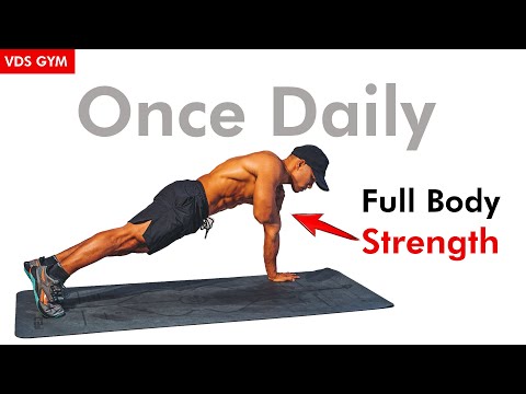 Једном дневно! Урадите основну 10-минутну вежбу за јачање целог тела код куће