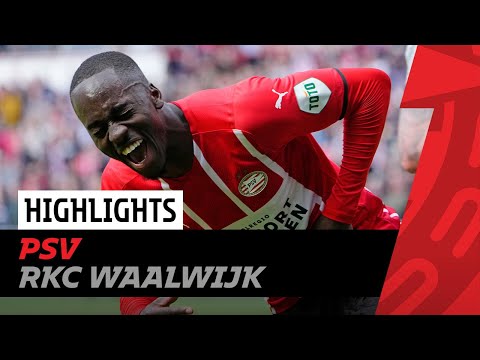 Héérlijke ONTLADING bij TEZE 😍 | HIGHLIGHTS PSV - RKC Waalwijk