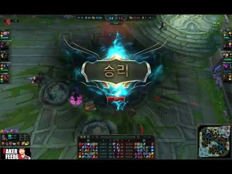 Faker vs Dopa Twisted Fate vs Malzahar Midlane Faker Feeder HL ✔235