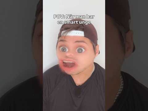 När man har en smart unge👦🏻🧠#shorts #pov #humor #komedi #sketch