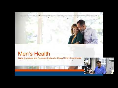 Male Urinary Incontinence Webinar