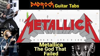 The God That Failed - Metallica - Guitar + Bass TABS Lesson