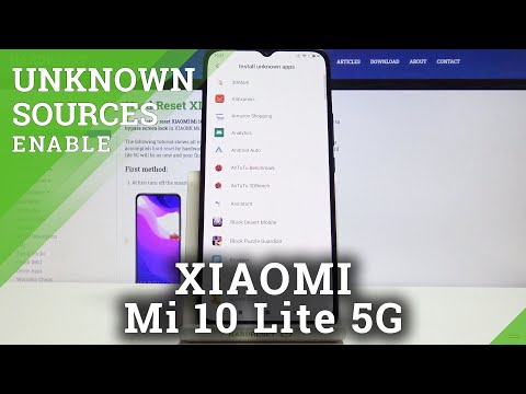 How to Activate Unknown Sources in XIAOMI Mi 10 Lite 5G – Allow App Installation