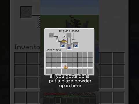 How to Make a Strength Potion in Minecraft #shorts #minecraft #potion #potions #tutorial #trending