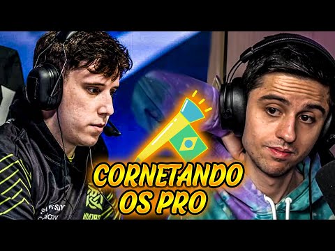 NIP SAI ABALADA E G2 HUMILHA FAZE NO MAJOR R6! - CORNETANDO OS PRO