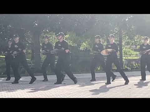 UCF Marching Knights Drumline warmup 10/5/22