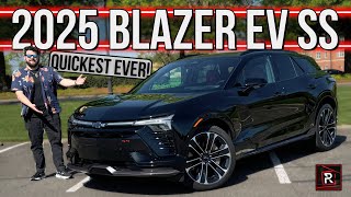 [Redline] The 2025 Chevrolet Blazer EV SS Is A Blazingly Quick SUV With Camaro SS Vibes