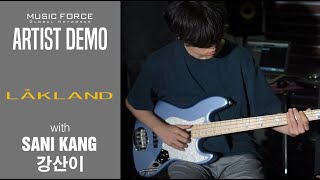 Video thumbnail for Lakland Skyline 44-60 Custom Vintage Jazz Bass Demo - 'Bad Moon' by Bassist ‘강산이’ (Sani Kang) by Music Force Official