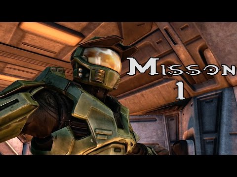 Halo Ce Anniversary - The Pillar of Autumn - Mission 1 (1080p60fps) Xbox One MCC
