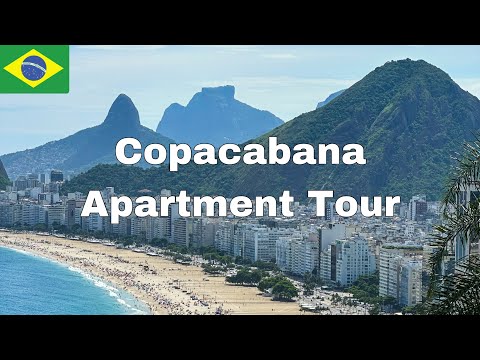 Apartment Tour in Rio De Janeiro, Brazil - 4K