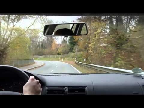 Möhnesee Südufer onboard Fahrt 13.11.2015