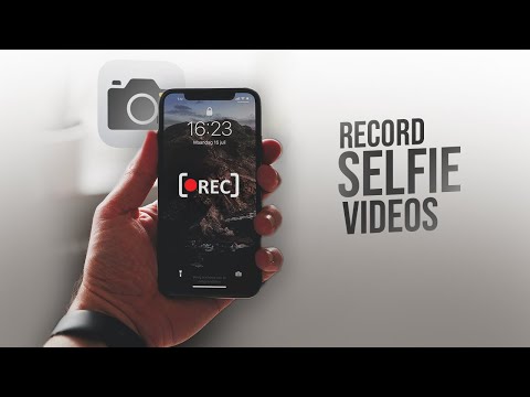 How to Record Selfie Video on iPhone (tutorial)