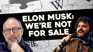 "Elon musk: Wikipedia is not for sale" - Nish Kumar meets Wikipedia founder Jimmy Wales (pt 2)