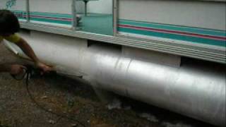 Pontoon Tube Cleaning Experiment