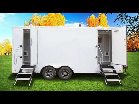 4 Station Shower Trailer with Laundry | Hercules Explorer Series