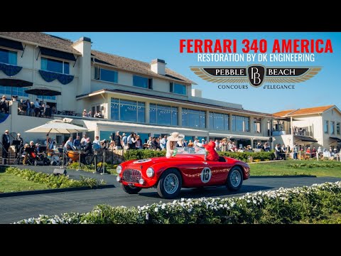 Thumbnail for Ferrari 340 America 0120/A - Jules Heumann Elegance Award Recipients at 2025 Pebble Beach Concours by Ferrari 340