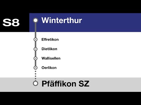 ZVV (SBB) Ansagen » S8 Winterthur — Pfäffikon SZ | SLBahnen