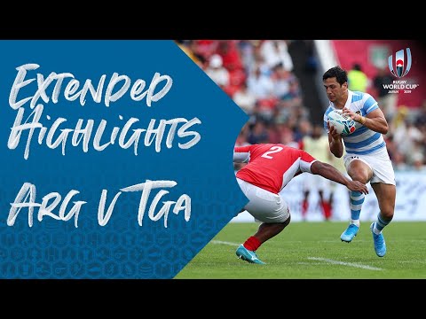 Extended Highlights: Argentina 28-12 Tonga - Rugby World Cup 2019