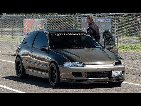 AWD K Swap Civic wins 10k Grudge Race