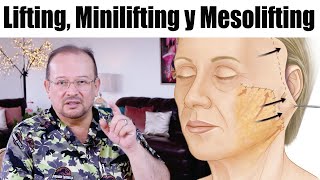 LIFTING, MINILIFTING Y MESOLIFTING 🔥🔥🔥 DIFERENCIAS y SIMILITUDES Técnicas 🤩 DR. ALBERTO CALVO QUIROZ