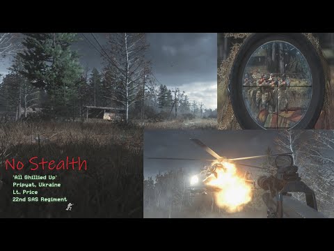 COD MW 4 Remastered - All Ghillied Up - NO Stealth - NO CHEATS - Veteran Difficulty Gameplay