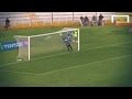 Player scores incredible goal from his own half