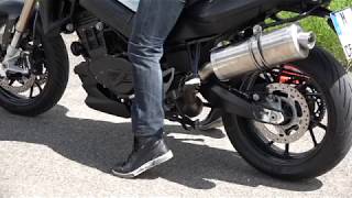 Hashiru laděný výfuk BMW F 650/800 GS