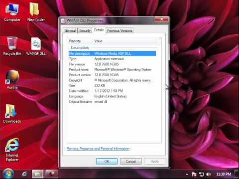 comment installer wmasf.dll