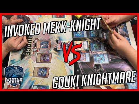 Yu-Gi-Oh Gouki Knightmare Vs Invoked Mekk-Knight - Full Match (May 2018)