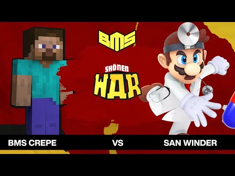 SHONEN WAR  - BMS CREPE SALÉE VS SAN WINDER