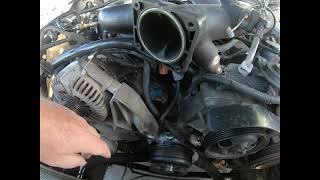 1998 Ford Explorer 4.0 SOHC thermostat housing Coolant Leak repair Part 4