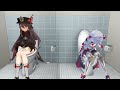 MMD Request Fart In The Toilet Girl Fart Animation