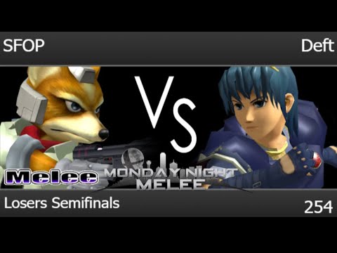 MNM 254 - TLOC | SFOP (Fox) vs Deft (Marth) Losers Semifinals - Melee