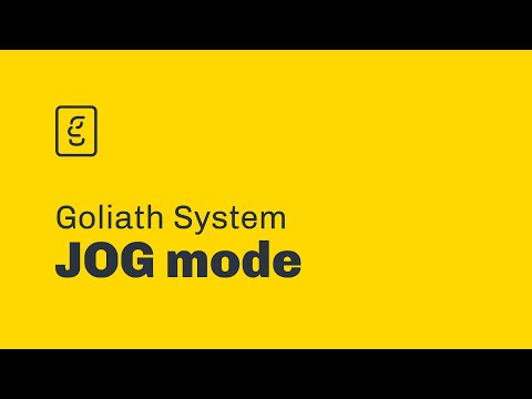 How to use the Jog Mode