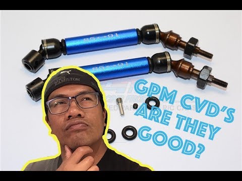 Traxxas Slash 4x4 GPM CVD's upgrade Crash Test and unboxing
