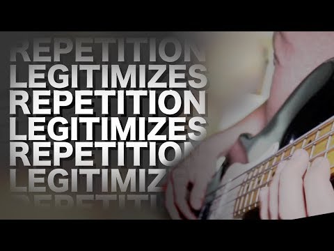 Repetition Legitimizes - How to not suck at music #2 (viewer submitted critiques)