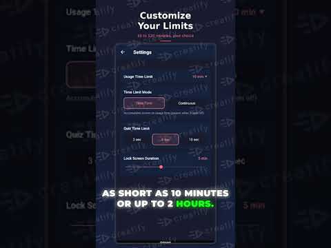 QuizLock - Screen Time Control