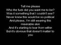 Staind Please lyrics