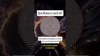 Comente aqui qual o número que você enxergou. Leia o primeiro comentário com os significados